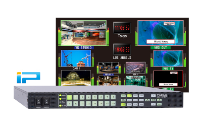 FOR-A MV-1640IP提供基于IP和基带系统衔接新方向